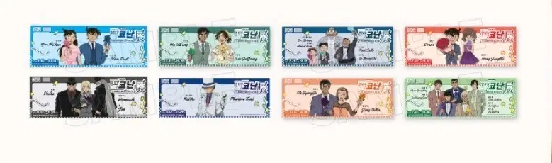 명탐정 코난 전시회 입장 특전 티켓 교환 괴도키드 하이바라 아이 에도가와 코난