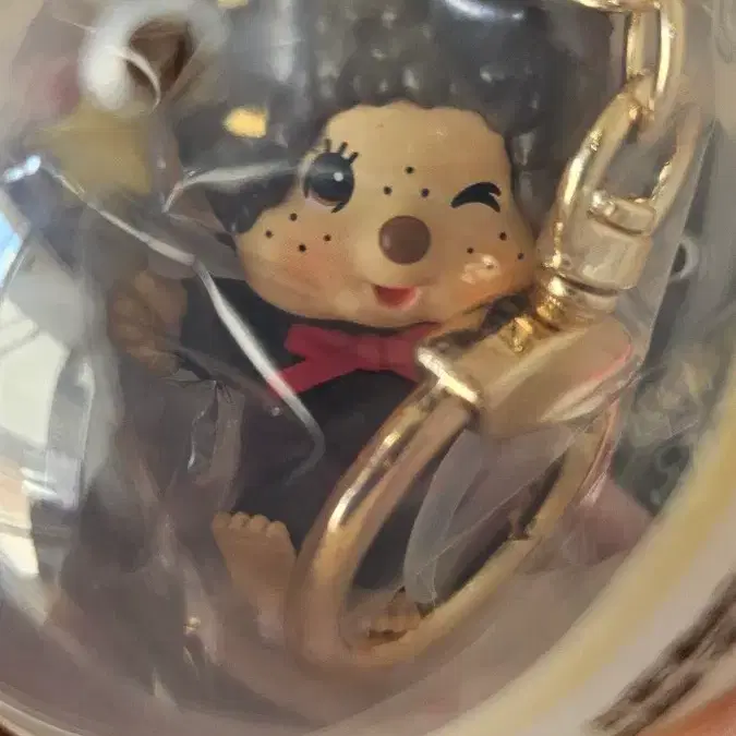 배스킨 몬치치 다크브라운여 키링 미개봉 새상품