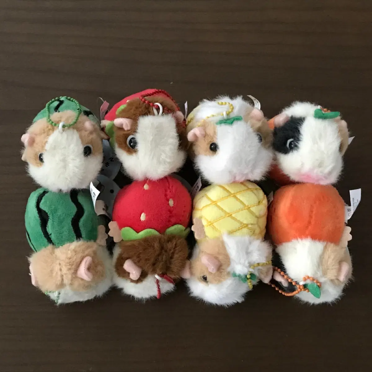 과일 모루못토상 기니피그 인형 키링