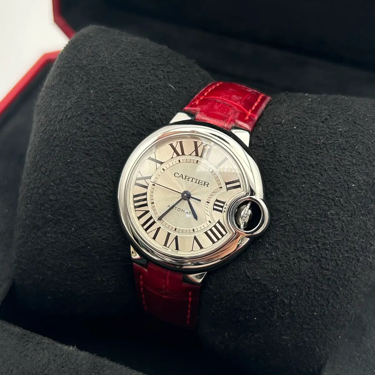 까르띠에 발롱블루 드 까르띠에 워치 스틸 33mm W6920085 - 2017년 (1000054409)