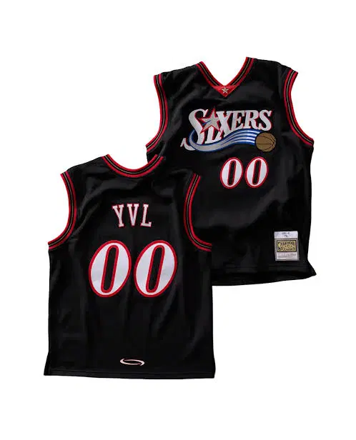 [XL]플레이보이 카티 NBA 미첼앤네스 저지 필라델피아 76ers 2000 playboi carti