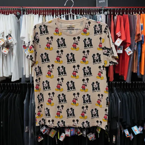(라이센스정품) 2026년도 새제품 Disney Mickey Mouse 티셔츠