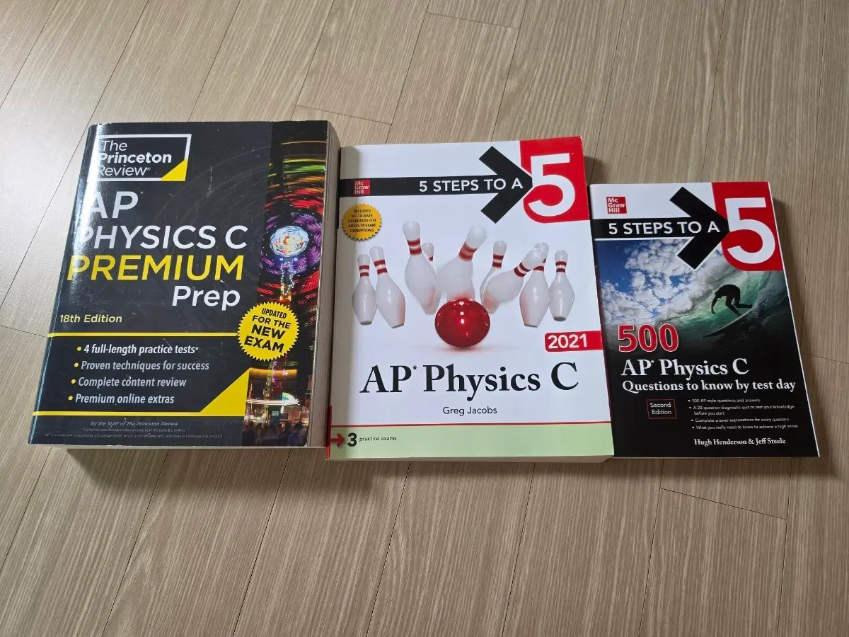 프린스턴 리뷰 AP Physics C 프리미엄 문제집 / 5 STEPS TO A 5 AP Physics C 문제집