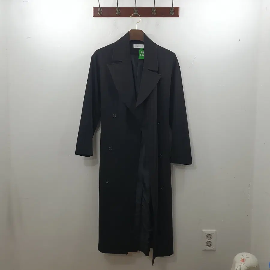 추S-M 난닝구 여성 블랙 봄가을 데일리 롱 트렌치코트 자켓