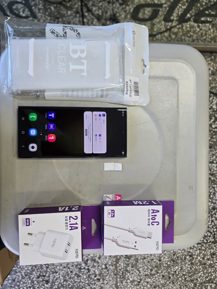 SK S23울트라 (S918) 256G 그레이그린색상 공기계 팝니다