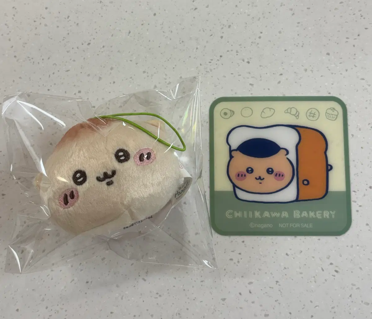 미사용) 치이카와 베이비 린린 오카오 인형 쿠리만쥬+덤