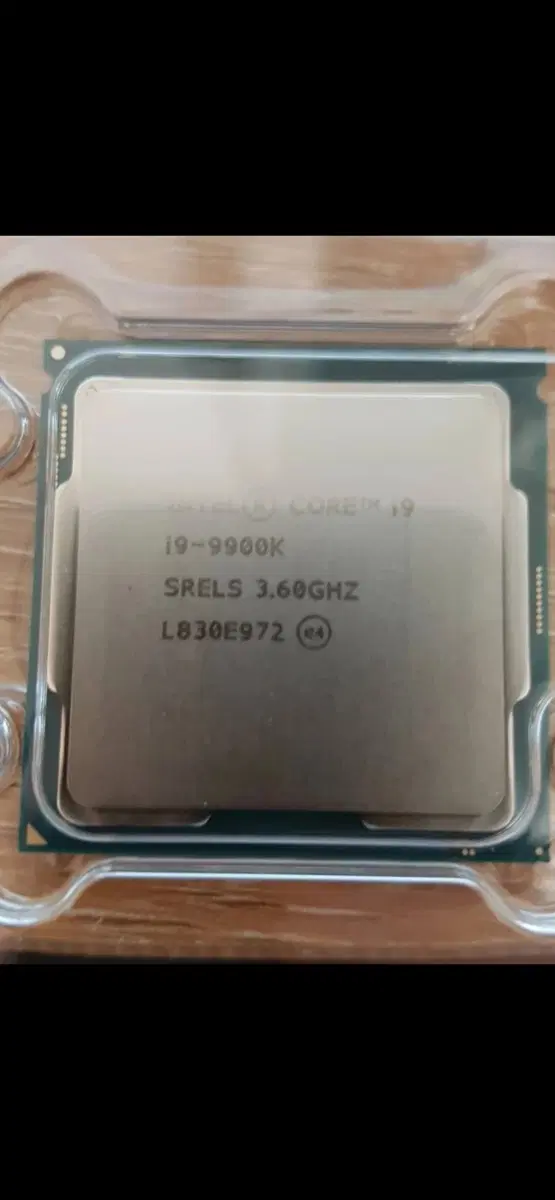 I9-9900k cpu 팝니다