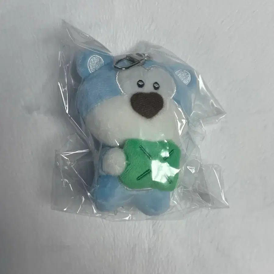 모닝글로리 블루베어 인형 키링(가격 내림X)