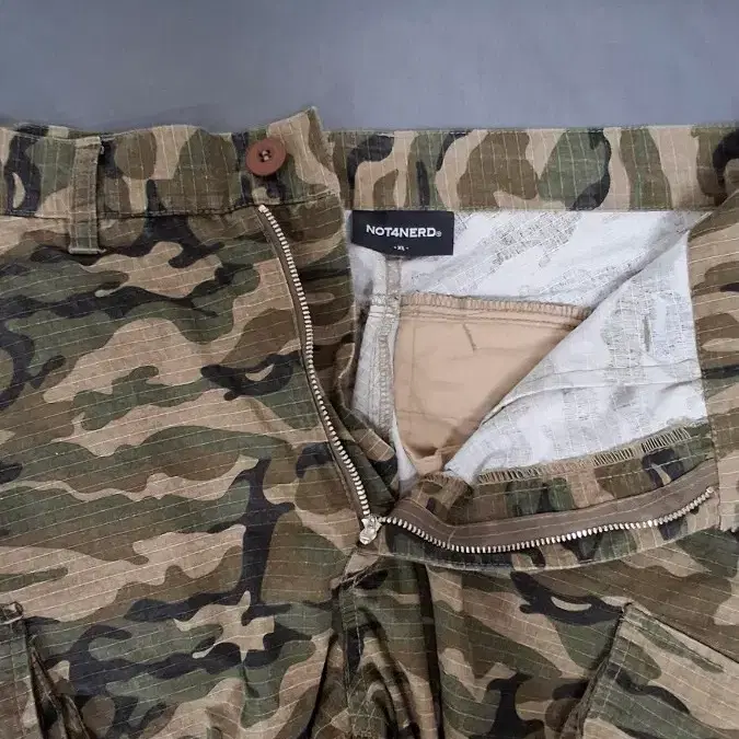NOT4NERD 카모 팬츠 XL
