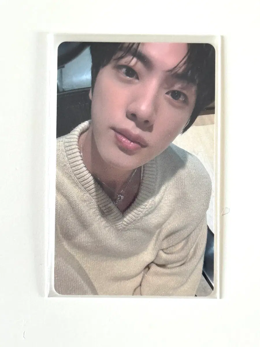 방탄 bts 석진 런석진 앨범 픽업 특전 포카