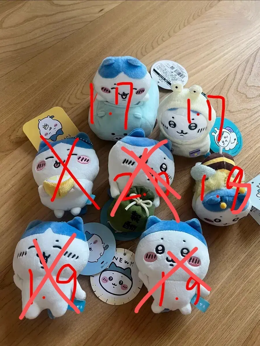 하치와레 마스코트 먼작귀 치이카와 (우비, 꿀벌, 스포츠, 앞머리, 자동차, SUPPA 레몬, 데스크탑)