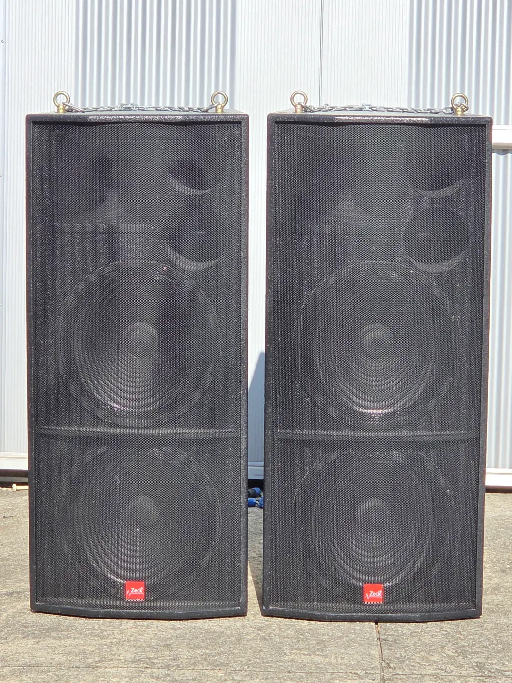 중고 Zeck Audio CARNAVAL 215.2 RMS 1000W 1조(2EA가격) MADE IN SPAIN