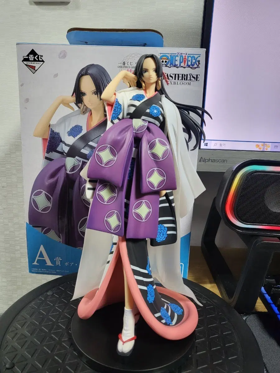 원피스) 제일복권 꽃의막 A상 핸콕 피규어