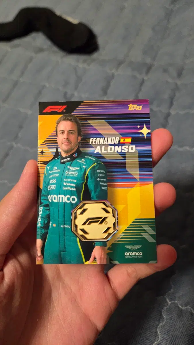 2026 탑스 터보 어택스 F1 페르난도 알론소 메탈릭 렐릭 카드
