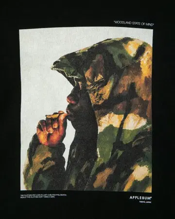 APPLEBUM 애플밤 BUDDAH T-SHIRT Lsize