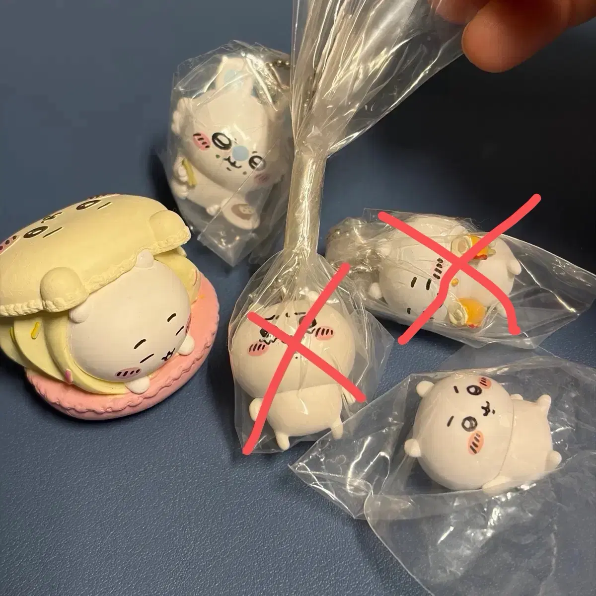 치이카와 가챠 키링 이것저것