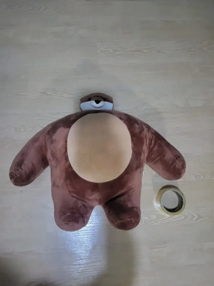 브라운 곰 인형 대형 어깨깡패 소두곰 인형 아메리칸 리틀 베어(쿠션,배게)