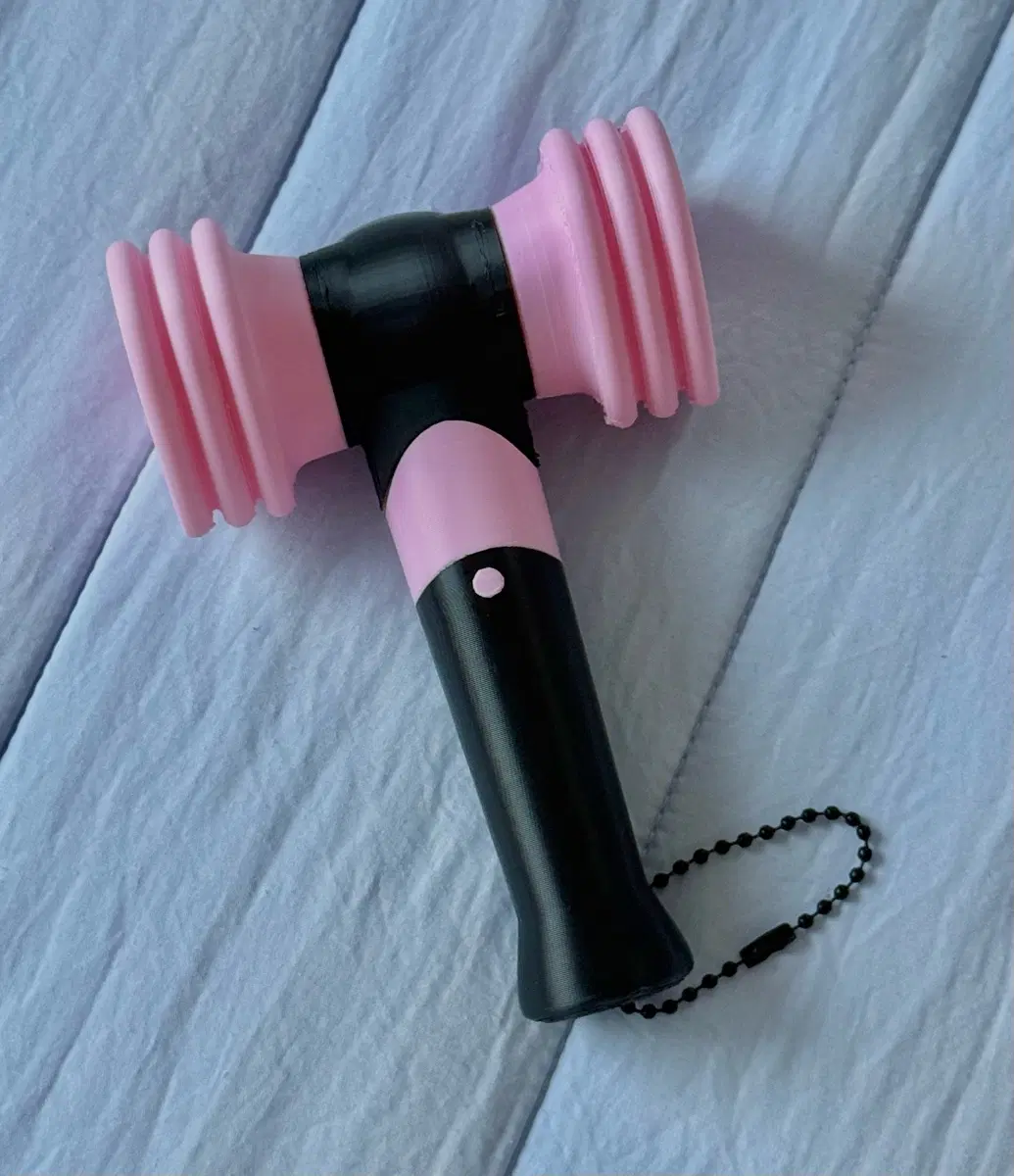 블랙핑크 뿅봉 립밤 홀더 키링