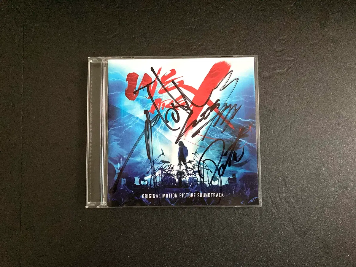 엑스 재팬-We Are X OST 풀밴드 친필싸인CD