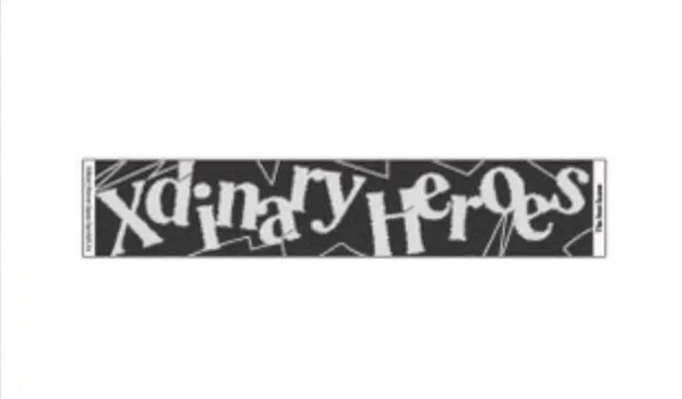 (미개봉) 엑디즈 일본 콘서트 MD 머플러 타올 슬로건