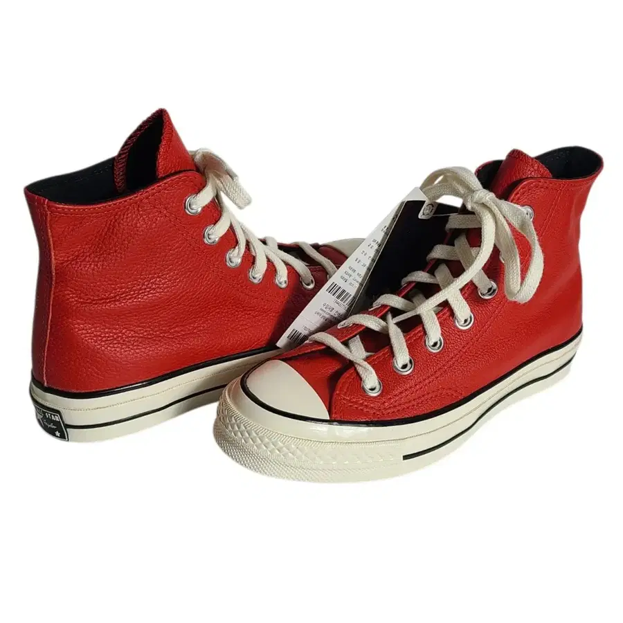 230) CONVERSE 컨버스 척 70 하이 시즈널 레더 유니버시티 레드