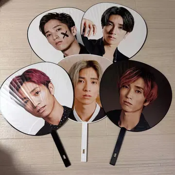 SixTONES 다나카 쥬리 부채 5개 세트