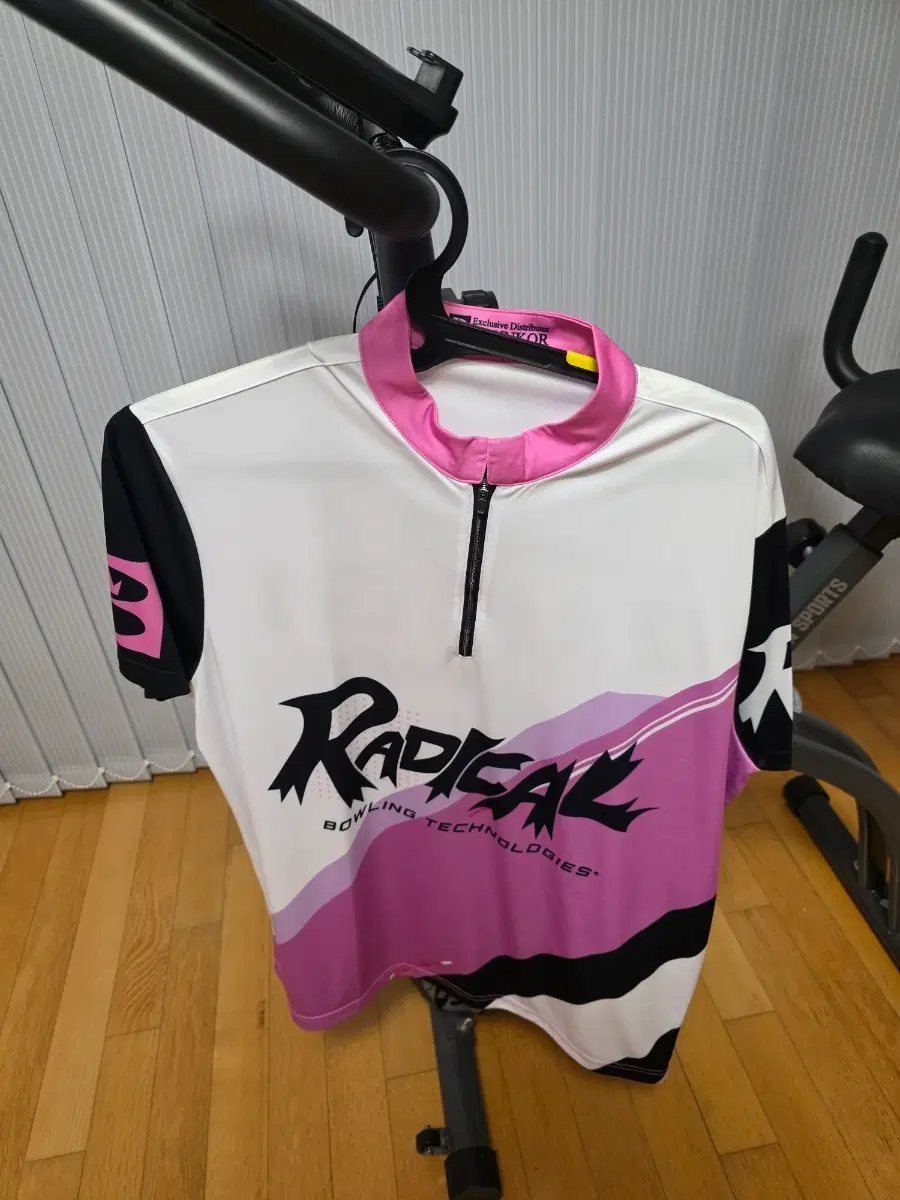 [105/XL] 브런코 정품 래디컬(Radical) 반집업 볼링 유니폼 티셔츠