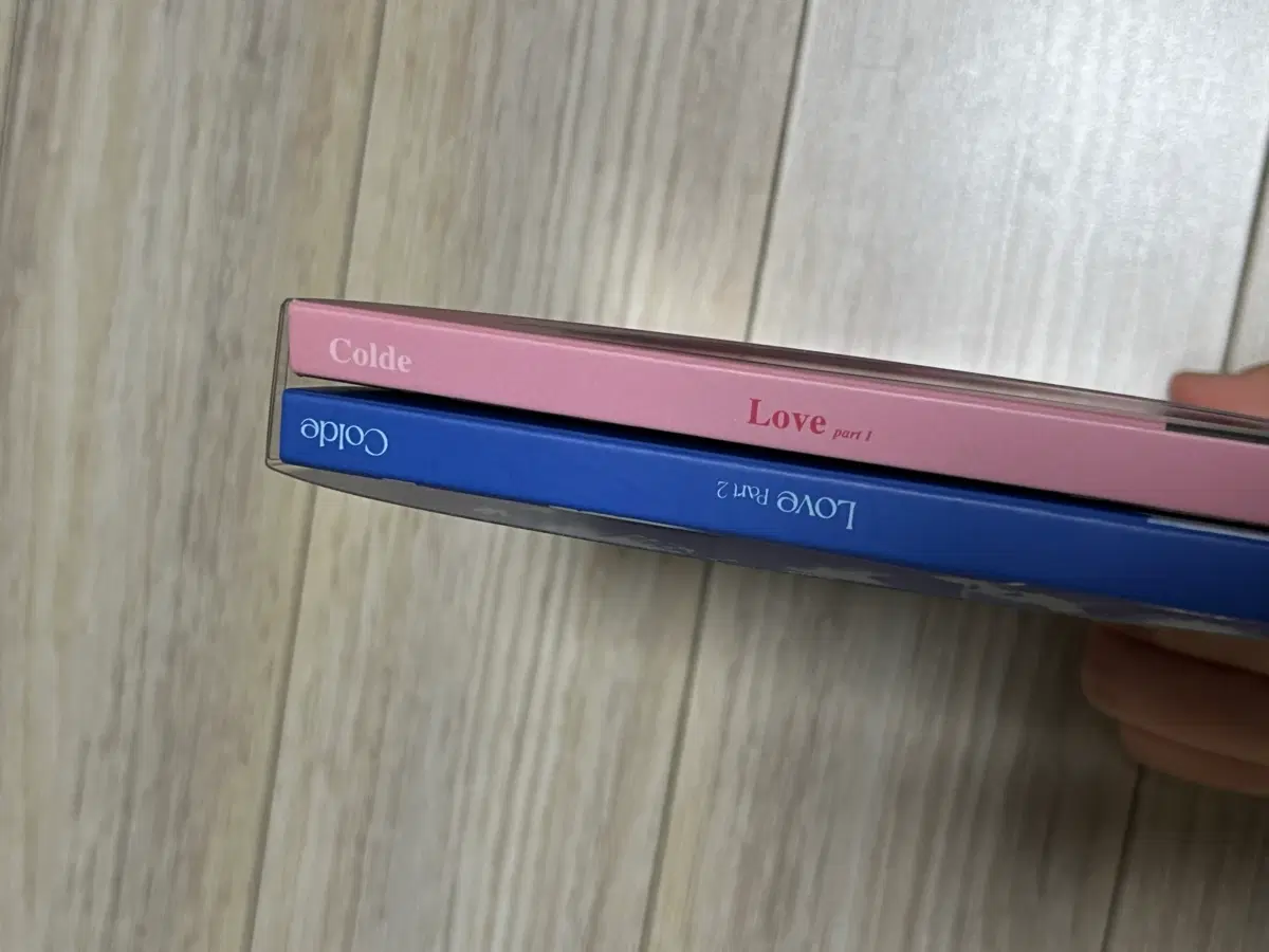 콜드 love part 1 + 2 CD