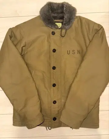 Buzz Rickson's 버즈릭슨 N-1 덱 자켓 USN M