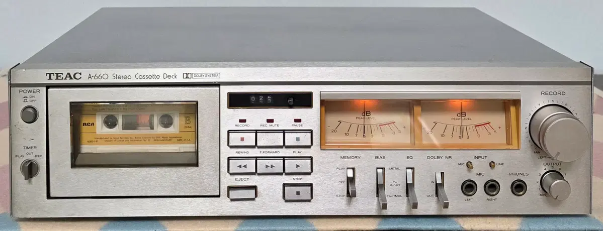 TEAC 카세트 데크 A-660