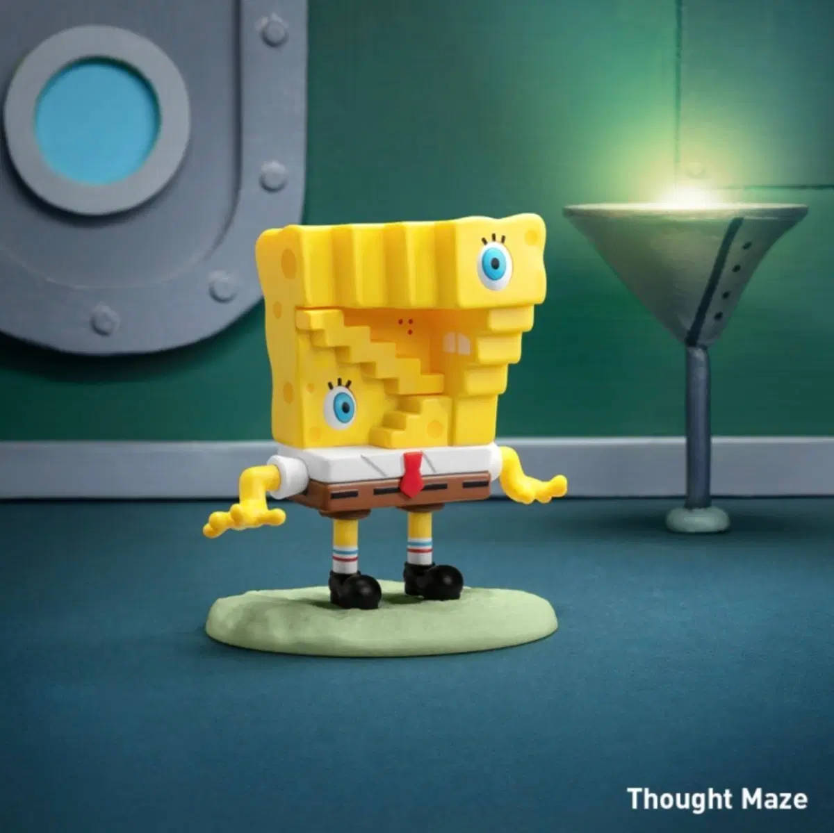 [새상품] 팝마트 스폰지밥 말도 안 돼 시리즈 피규어 Thought Maze