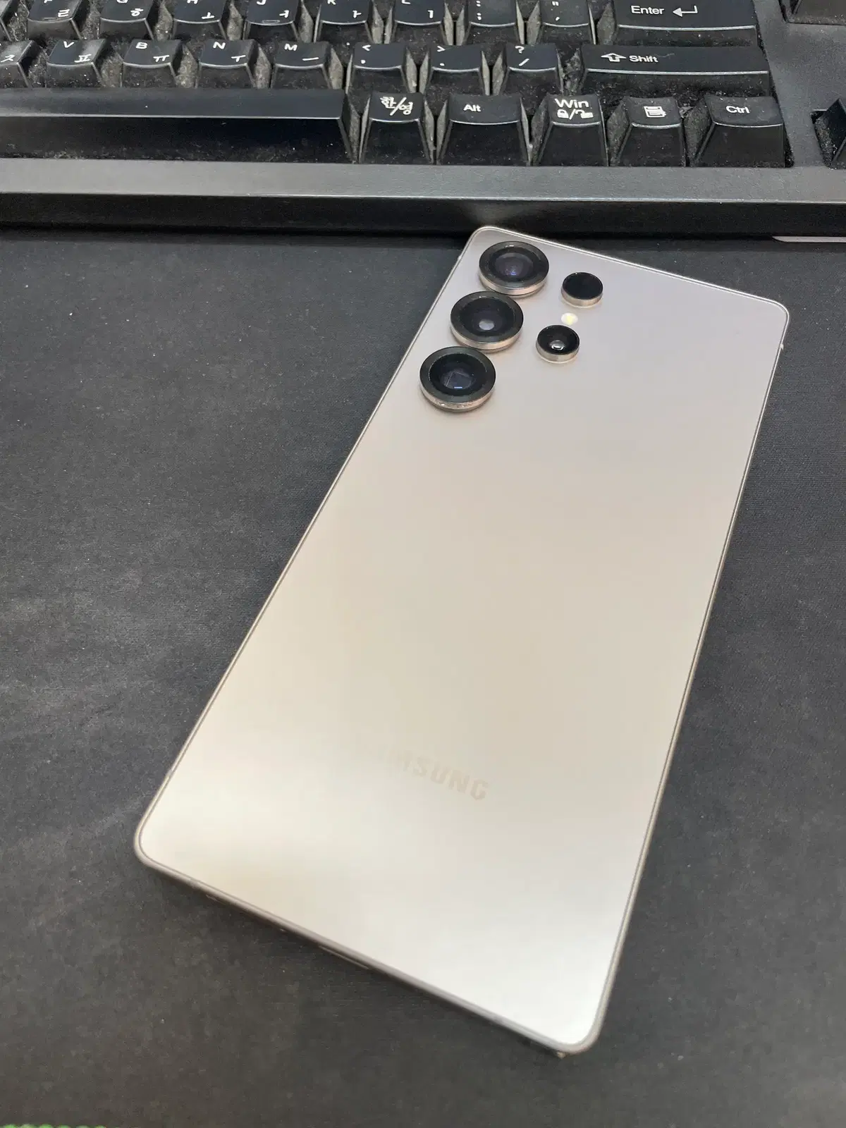 갤럭시S25울트라 그레이 256GB 무잔상 상태좋은 중고91만7천팝니다