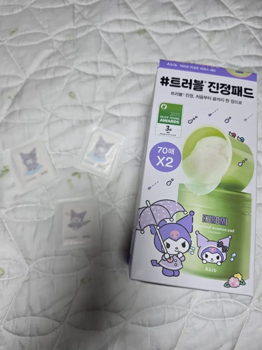 아비브 어성초 흔적 에센스 패드 클리어터치 70매 기획 본품+ 스티커.3종
