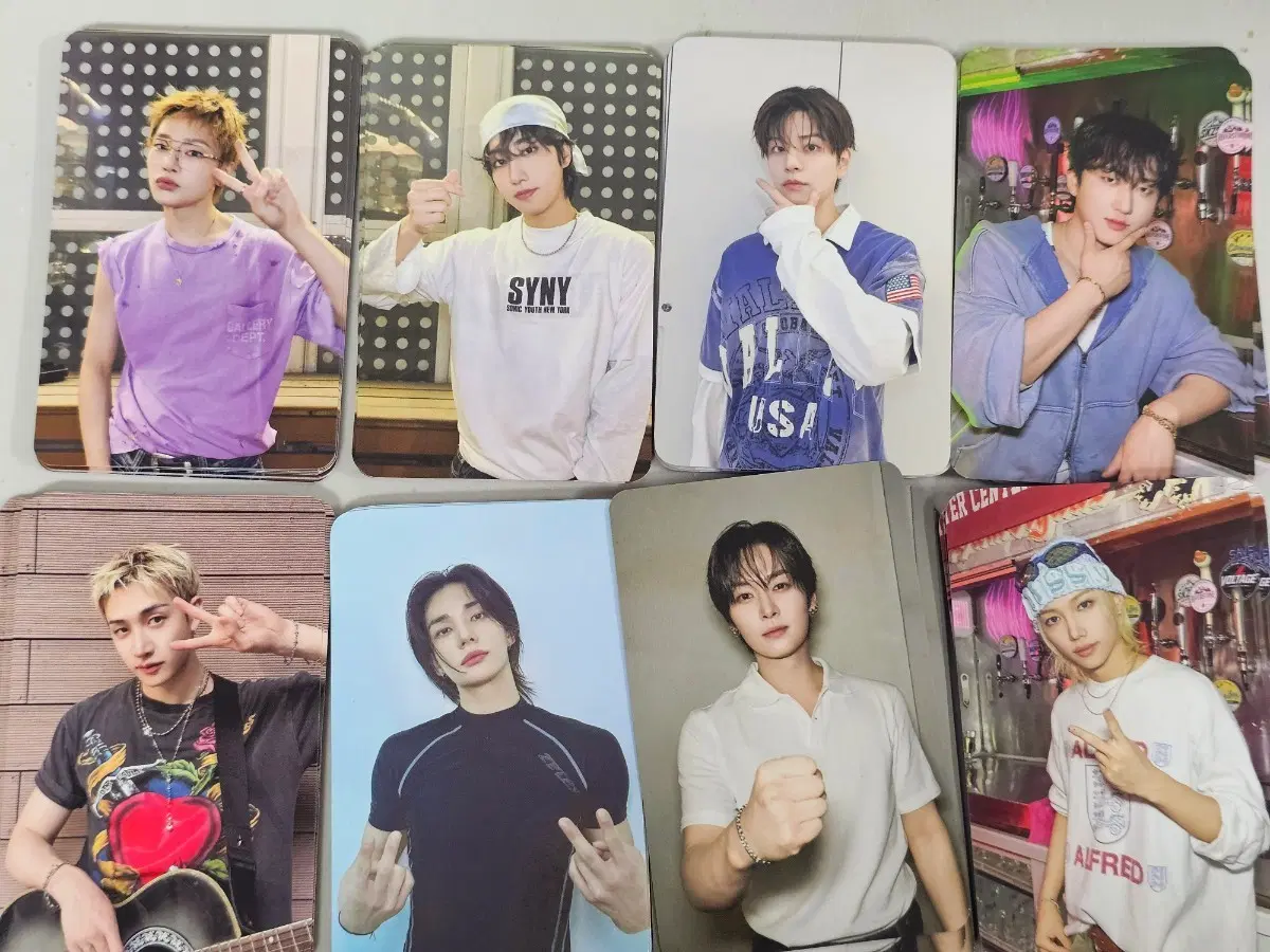 Stray Kids 스트레이 키즈 사운드웨이브 딧앤댓 콘서트 팝업 2주차 럭드 럭키드로우 포토카드 필릭스 승민 아이엔 방찬 리노 창빈 현진 한