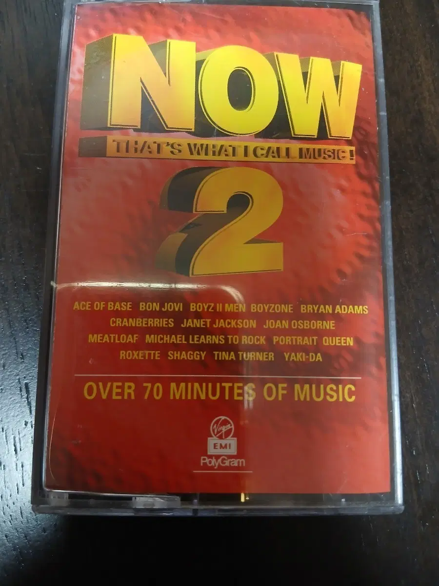 NOW 2 앨범 음악카세트테이프