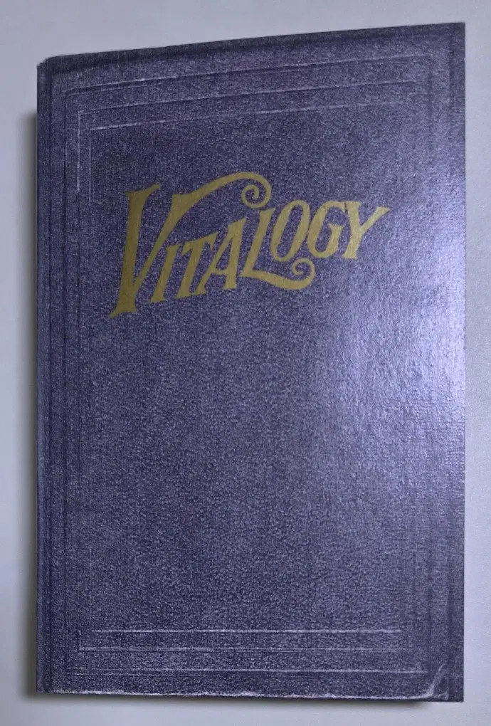 펄 잼 - Vitalogy (개봉 카세트테이프)