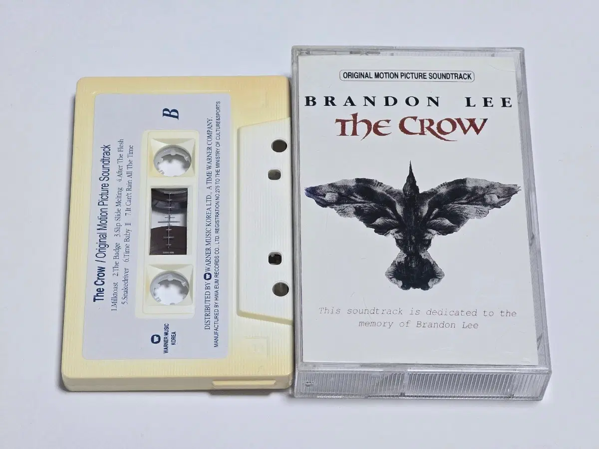 영화 크로우 (The Crow, 1994) OST 카세트테이프
