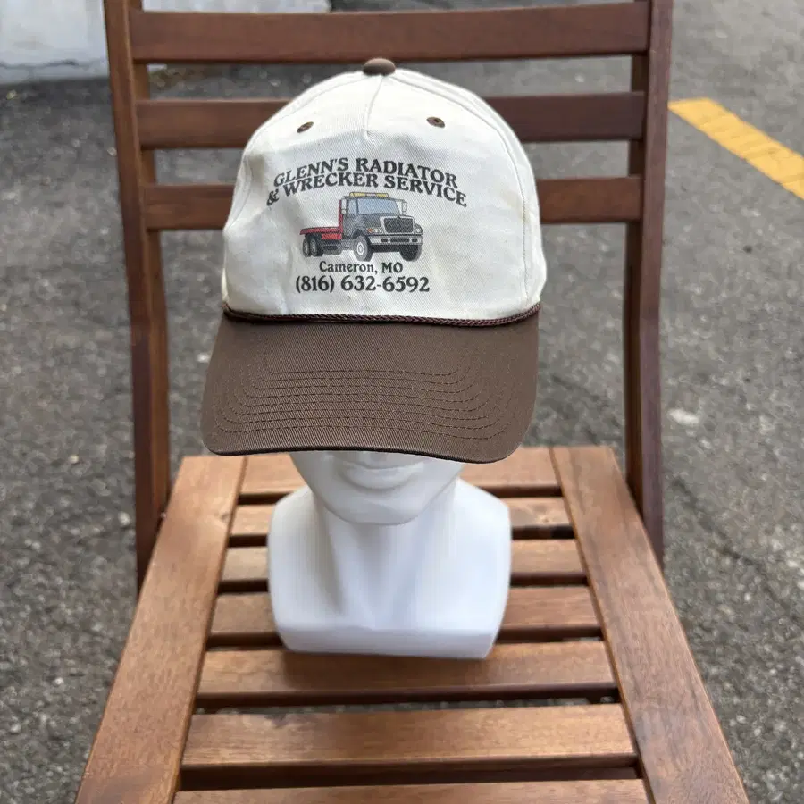 USA 미국 빈티지 트럭 서비스 캡 CAP c.140