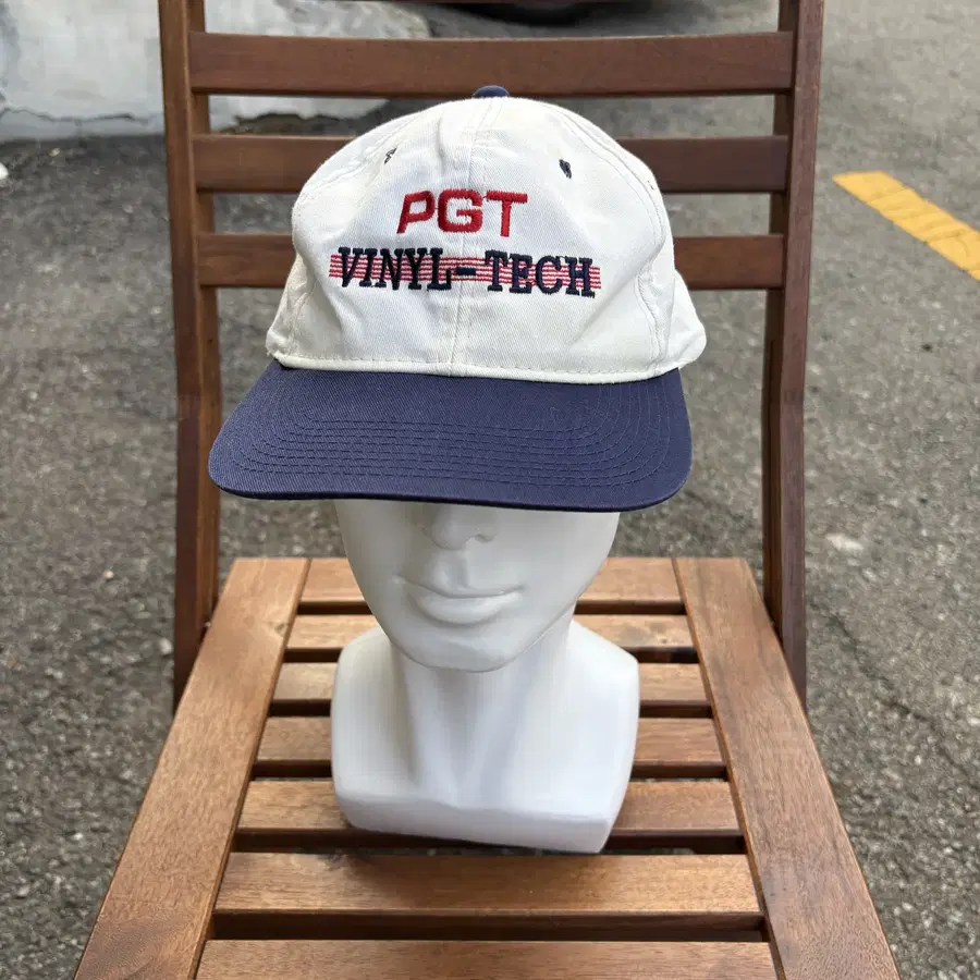 USA 미국 빈티지 Vinyl-Tech 서비스 캡 CAP c.142