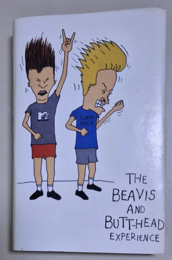 Beavis & Butt-head - Experience (개봉 카세트테이프) Nirvana, Anthrax, Megadeth, Red Hot Chili Peppers