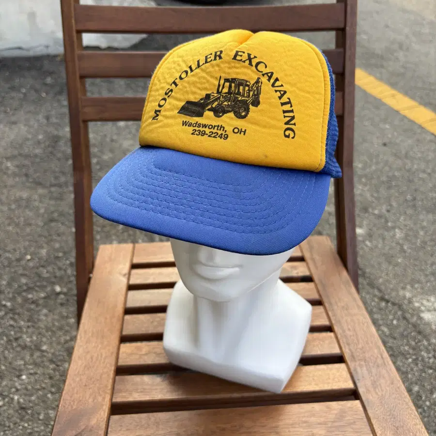 USA 미국 빈티지 트럭 서비스 빈티지 캡 CAP c.152