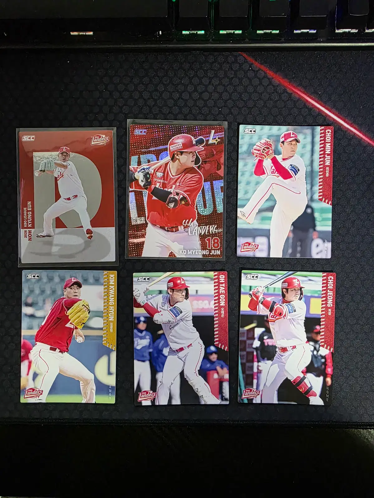 ssc kbo ssg 카드 모음