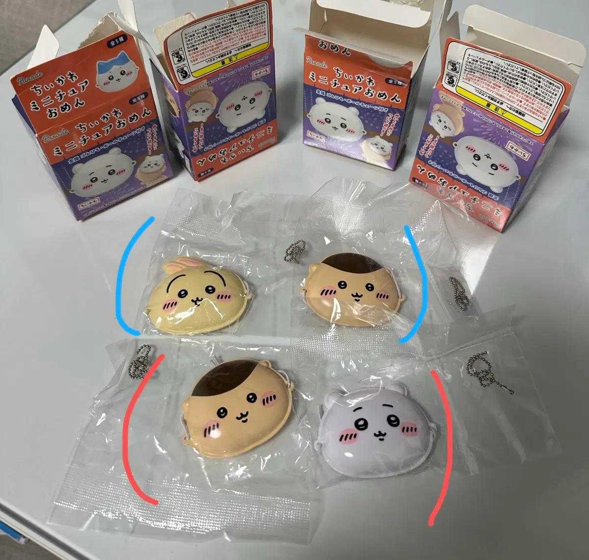 미개봉 먼작귀 우사기 치이카와 쿠리만쥬 가면