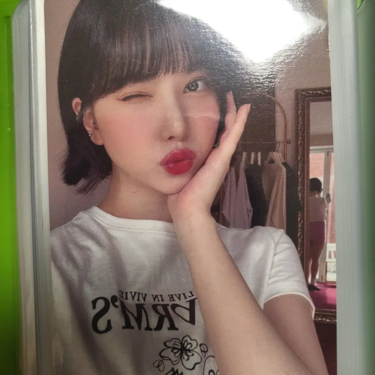 비비지 은하 참스 포카 양도