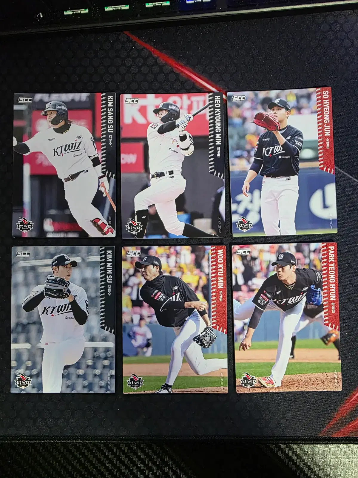 SSC KBO KT위즈 카드 모음