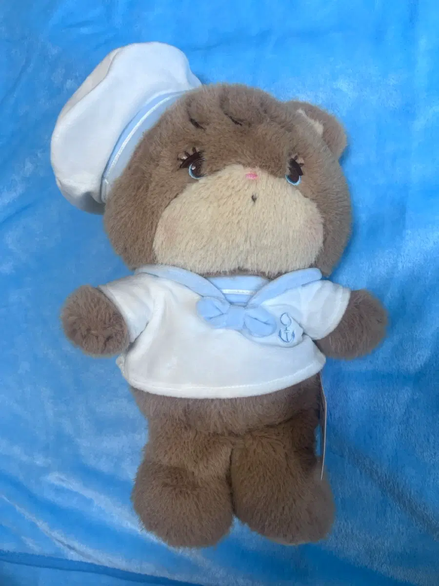 미코캐릭터즈 마린룩 라떼 인형