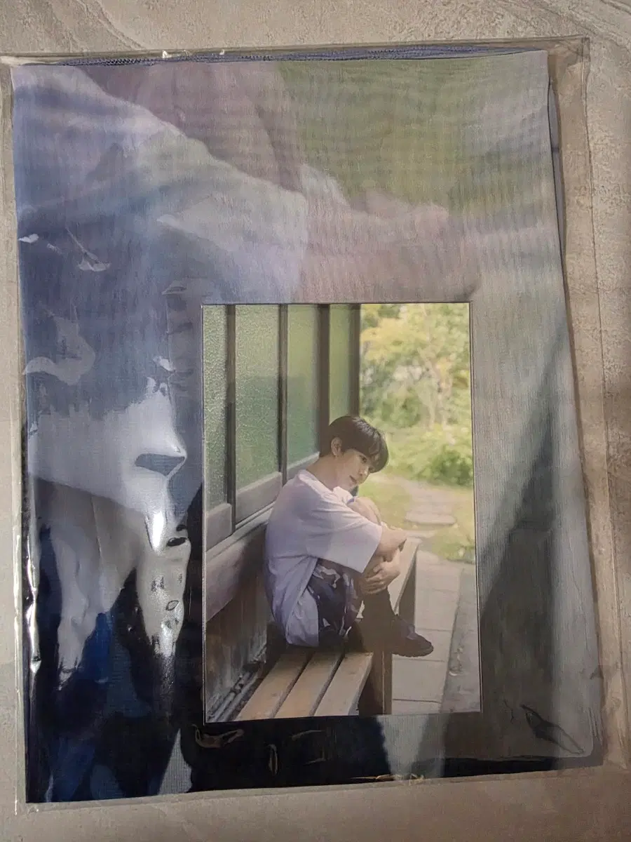 미개봉)엔시티위시 nctwish one summer wish 전시회 료 패브릭 포스터