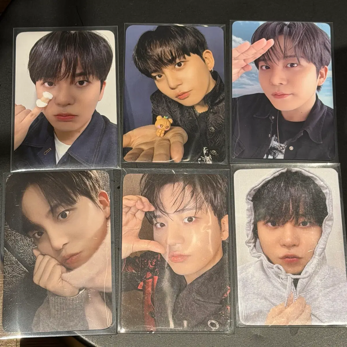 에이티즈 종호 포카 6장 일괄