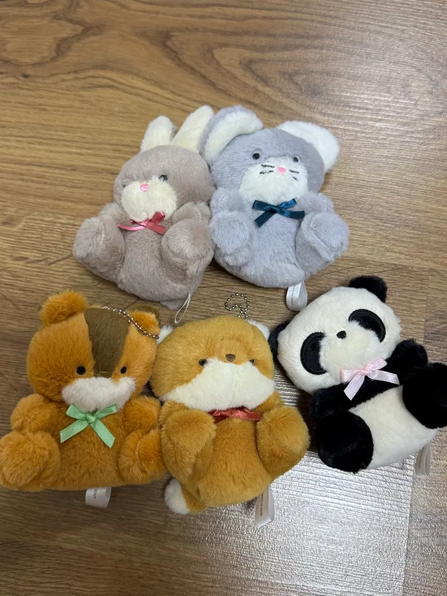동물 인형 가차 풀세트