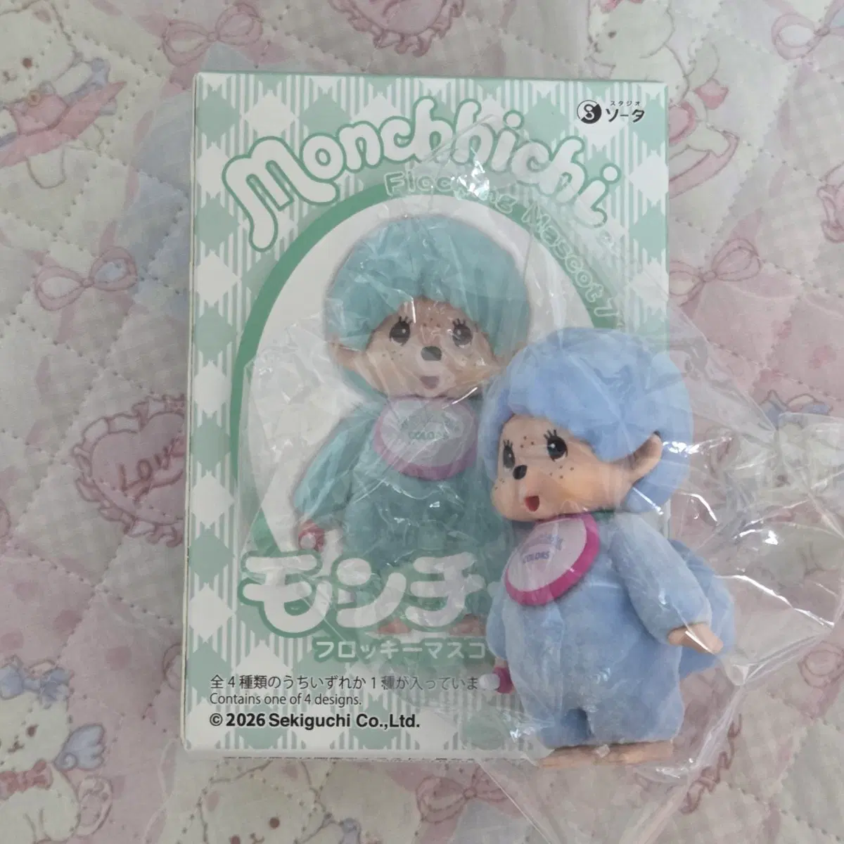 몬치치 플로키 피규어7탄 블루